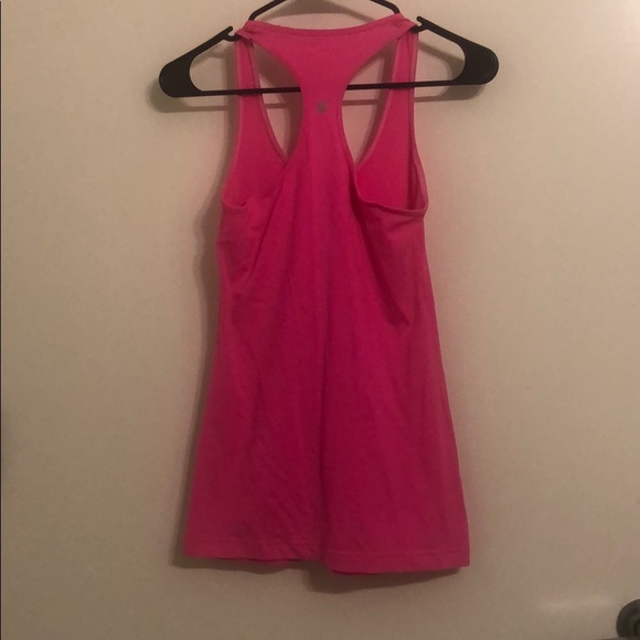 Pink lululemon racerback tank - Picture 2 of 3